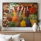 Spices Kitchen Wall Art Canvas Print
