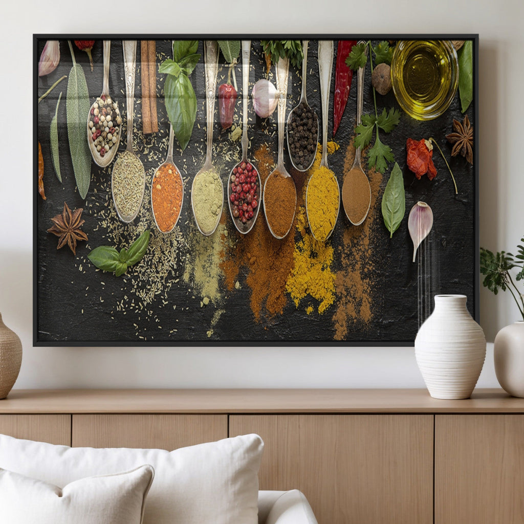 Spices Wall Art Canvas Print