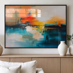 Colorful Abstract Wall Art | Bold Modern Canvas Print | Ready to Hang