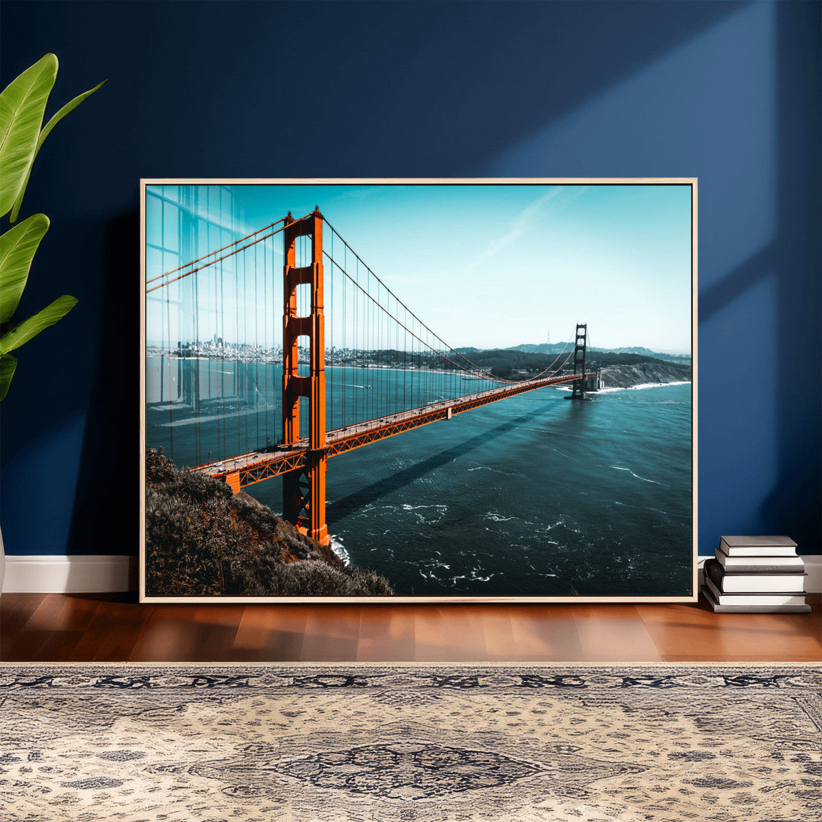 Golden Gate Bridge Wall Art Canvas Print | San Francisco Landmark Photography