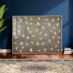 Abstract Birds Wall Art Canvas Print