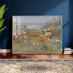 Childe Hassam Celia Thaxter Garden Canvas | 1890 American Impressionist Print