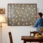 Abstract Birds Wall Art Canvas Print