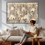 Native American Indian Wall Art Canvas Print