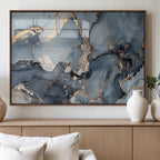 Multipanel Marble Fluid Effect Wall Art Abstract Canvas Wall Art Print