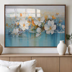 Abstract Flower Wall Art Canvas Print