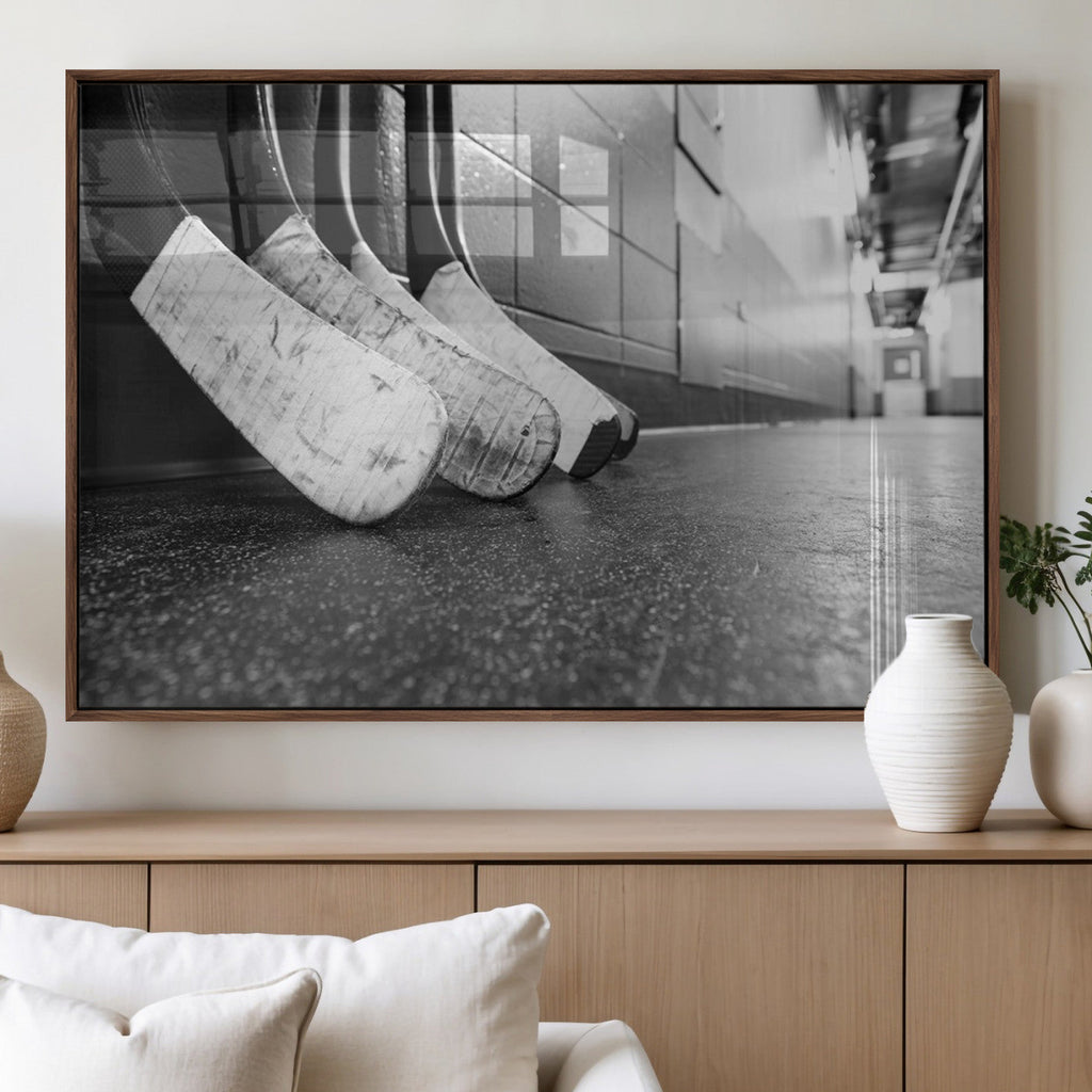 Ice Hockey Wall Art Canvas Print