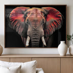 Elephant Wall Art Canvas Print
