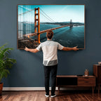 Golden Gate Bridge Wall Art Canvas Print | San Francisco Landmark Photography