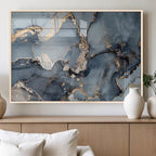 Multipanel Marble Fluid Effect Wall Art Abstract Canvas Wall Art Print