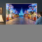 Disney Castle Wall Art | Large Magic Kingdom Canvas Artwork