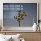 Joshua Tree Wall Art Canvas Print, Framed Southwestern Desert Landscape