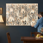 Native American Indian Wall Art Canvas Print