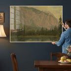 Frederic Edwin Church Hintersee Canvas Print, Hudson River