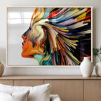 Profile Colors Canvas Print