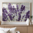 Lavender Herb Wall Art Canvas Print