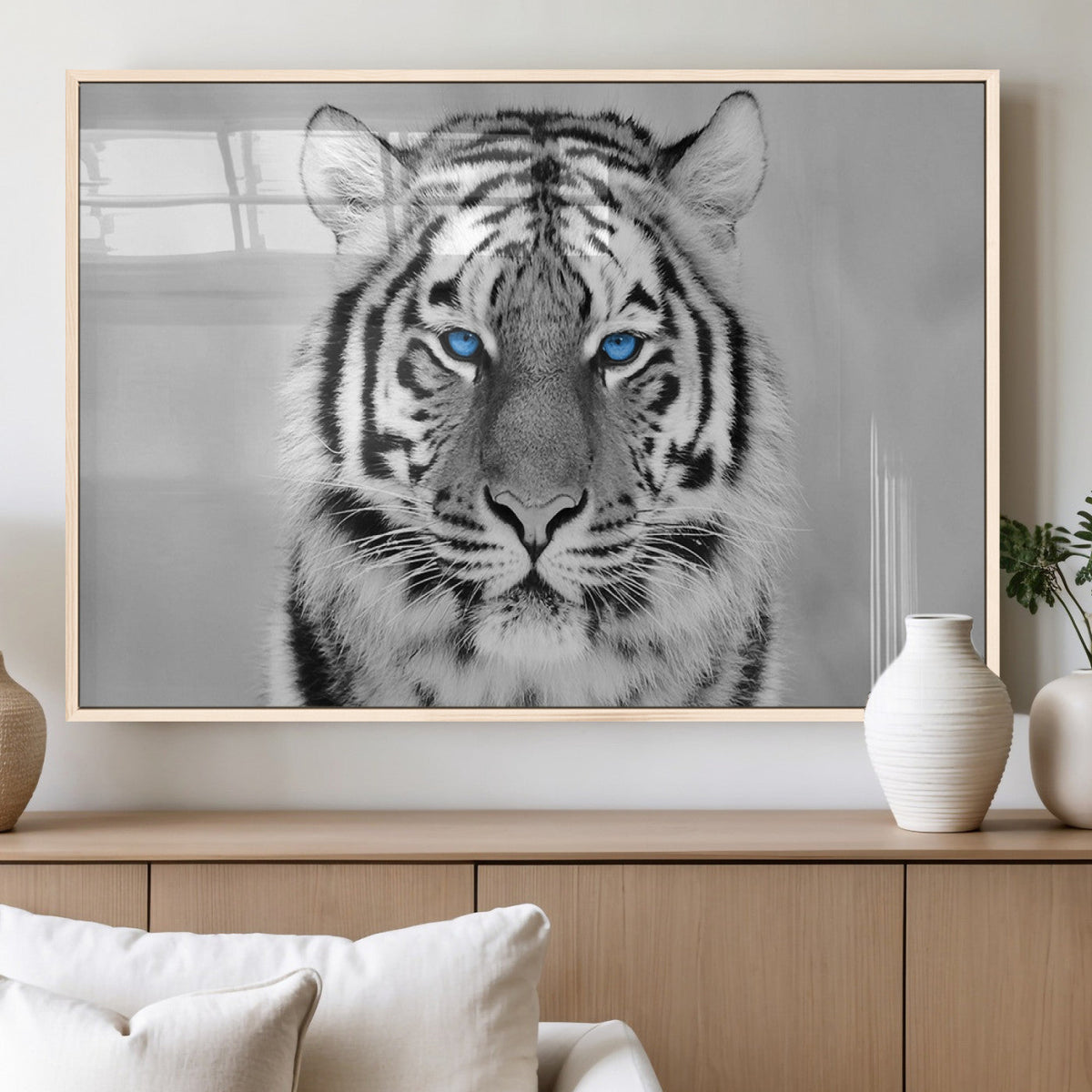 Tiger Canvas Artwork Wall Art Print