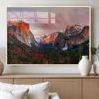 Yosemite Half Dome Wall Art Canvas Print El Capitan