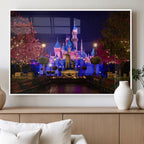 Disney Castle Wall Art | Framed Magic Kingdom Canvas