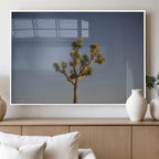 Joshua Tree Wall Art Canvas Print, Framed Southwestern Desert Landscape