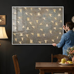 Abstract Birds Wall Art Canvas Print