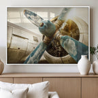 Vintage Airplane Canvas Print