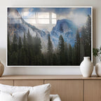 Half Dome Yosemite California Wall Art Canvas Print El Capitan