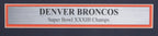 Denver Broncos 1999 Super Bowl XXXIII Champs Denver Post Newspaper Framed 157888