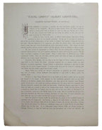 Young Griffo/Walter Campbell 1895 Boxing Gladiators 11x15 Supplement Poster