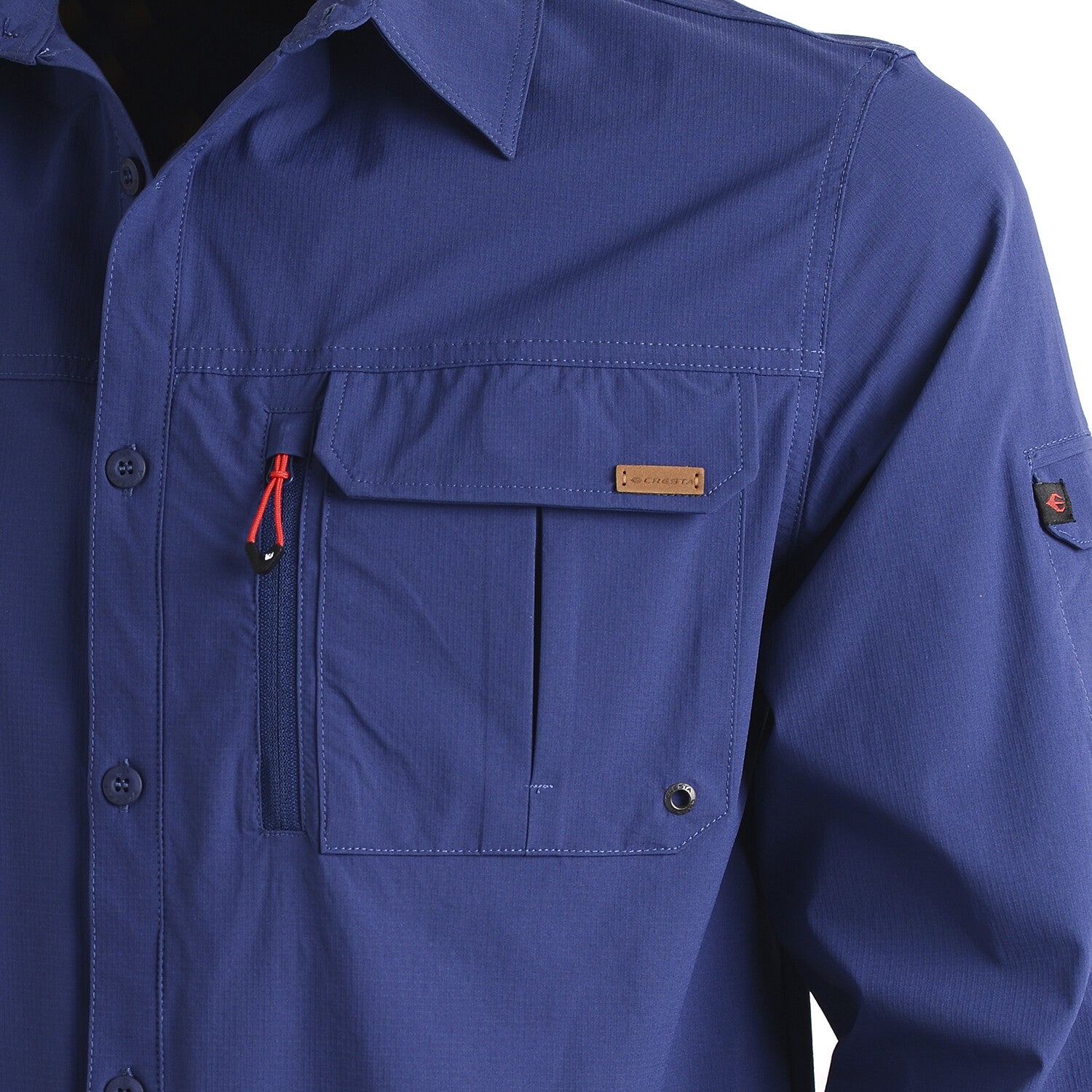 Outdoor Shirt with Pockets // Navy