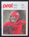 1975  New England Patriots vs. Buffalo Bills Program 12/14/75 172518
