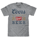 Coors Banquet Beer Logo T-Shirt - Gray