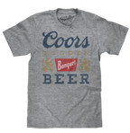 Coors Banquet Beer Logo T-Shirt - Gray