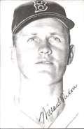 Willard Nixon Red Sox d. 2000 Signed/Autographed 3x5  Photo 178680