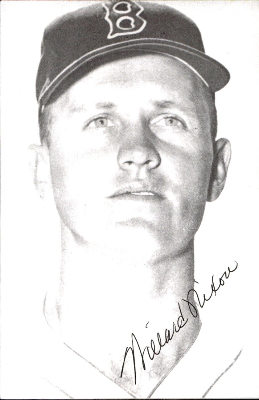 Willard Nixon Red Sox d. 2000 Signed/Autographed 3x5  Photo 178680