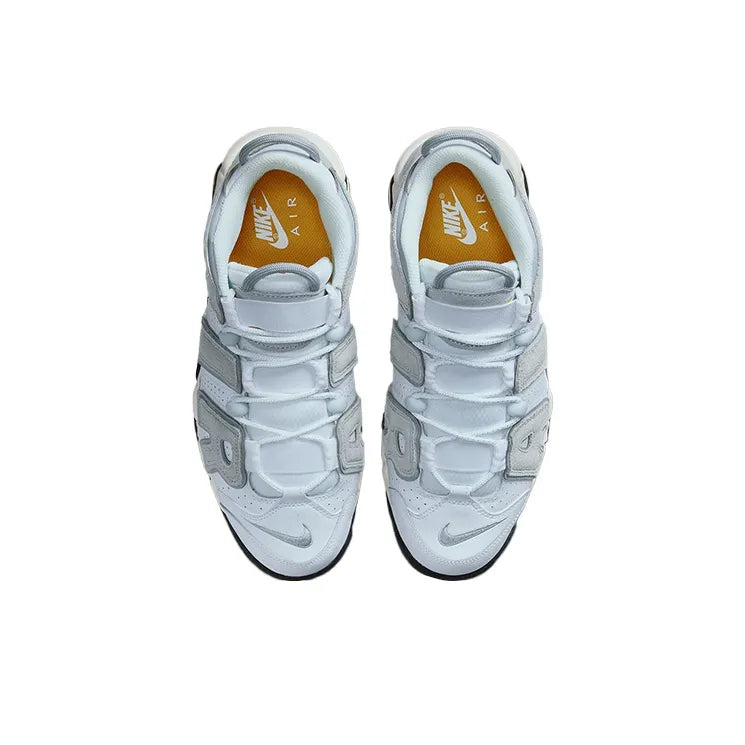 Nike Air More Uptempo Air 'Wolf Grey Solar Flare'