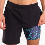 The Anti-Bounce // Black Ball Hammock® 7 Inch Athletic Shorts