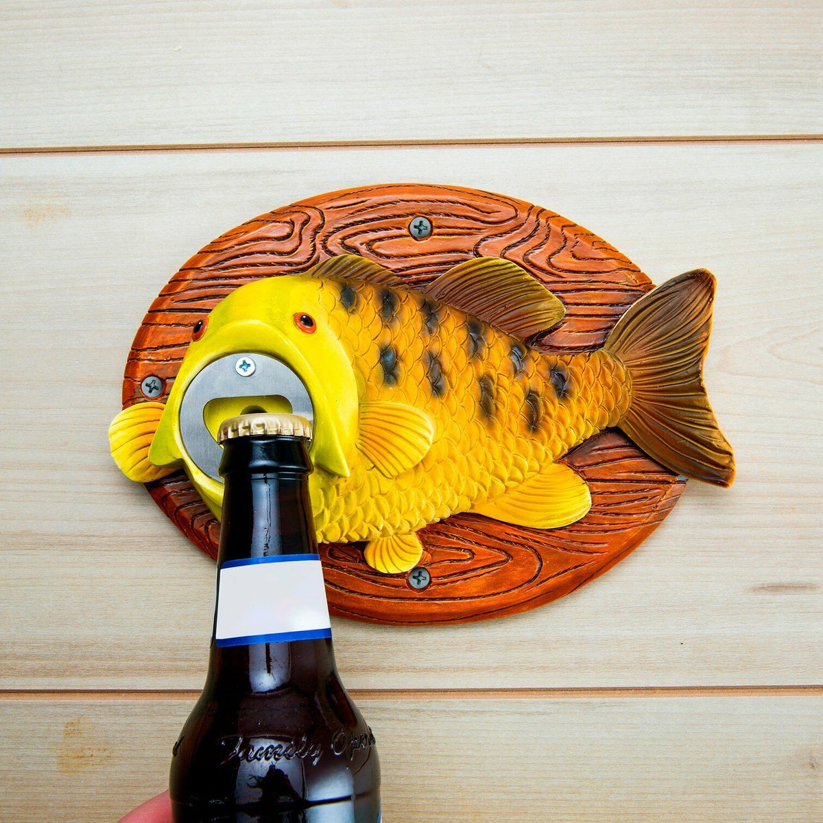 🐟 Wall-Mounted Fish Bottle Opener – Hilarious & Heavy-Duty Bar Accessory