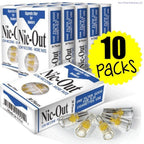 Nic-Out Cigarette Filters (10 Packs / 30 Filters Each) 🚭