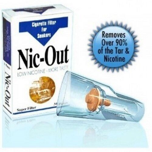 Nic-Out Cigarette Filters (10 Packs / 30 Filters Each) 🚭