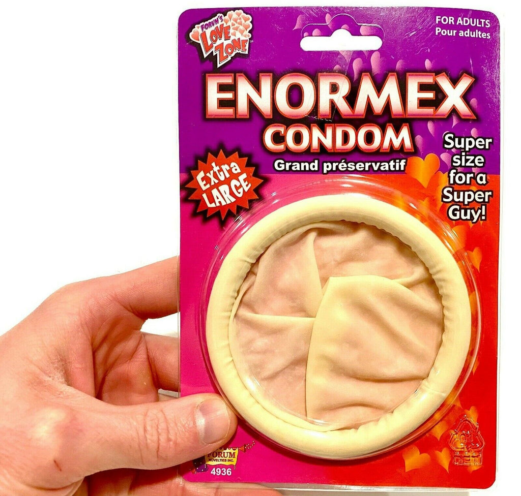 🍆 GIANT Weener Cleaner Soap + ENORMEX XXL Gag Condom Combo