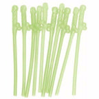 10 Bachelorette Party Glow Penis Sipping Straws