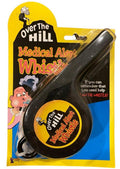 Over the Hill Medical Alert Giant Whistle – Funny Birthday Gag Gift for Seniors 🚨