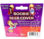 Boobie Beer & Soda Can Nipple Cover – Funny Gag Gift, Joke for Parties