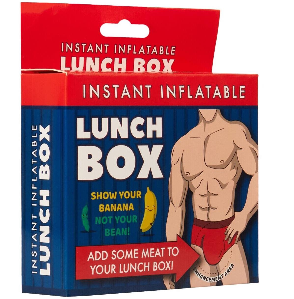🍌 Inflatable Lunch Box – Hilarious Gag Gift for Instant Confidence