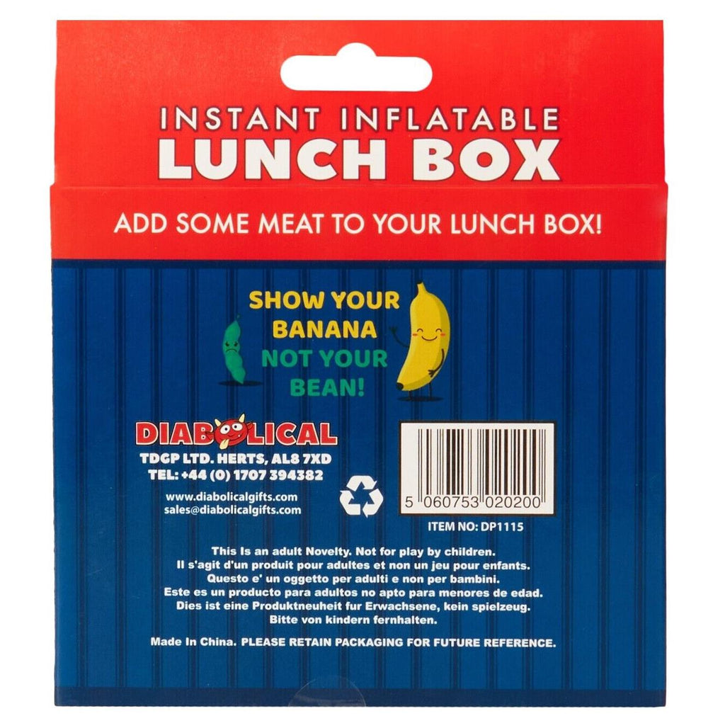 🍌 Inflatable Lunch Box – Hilarious Gag Gift for Instant Confidence
