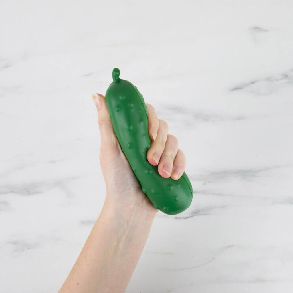 Stress Pickle – Funny Squishy Stress Reliever for Adults & Kids 🥒🤣