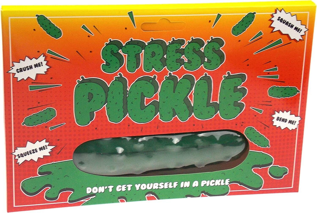 Stress Pickle – Funny Squishy Stress Reliever for Adults & Kids 🥒🤣