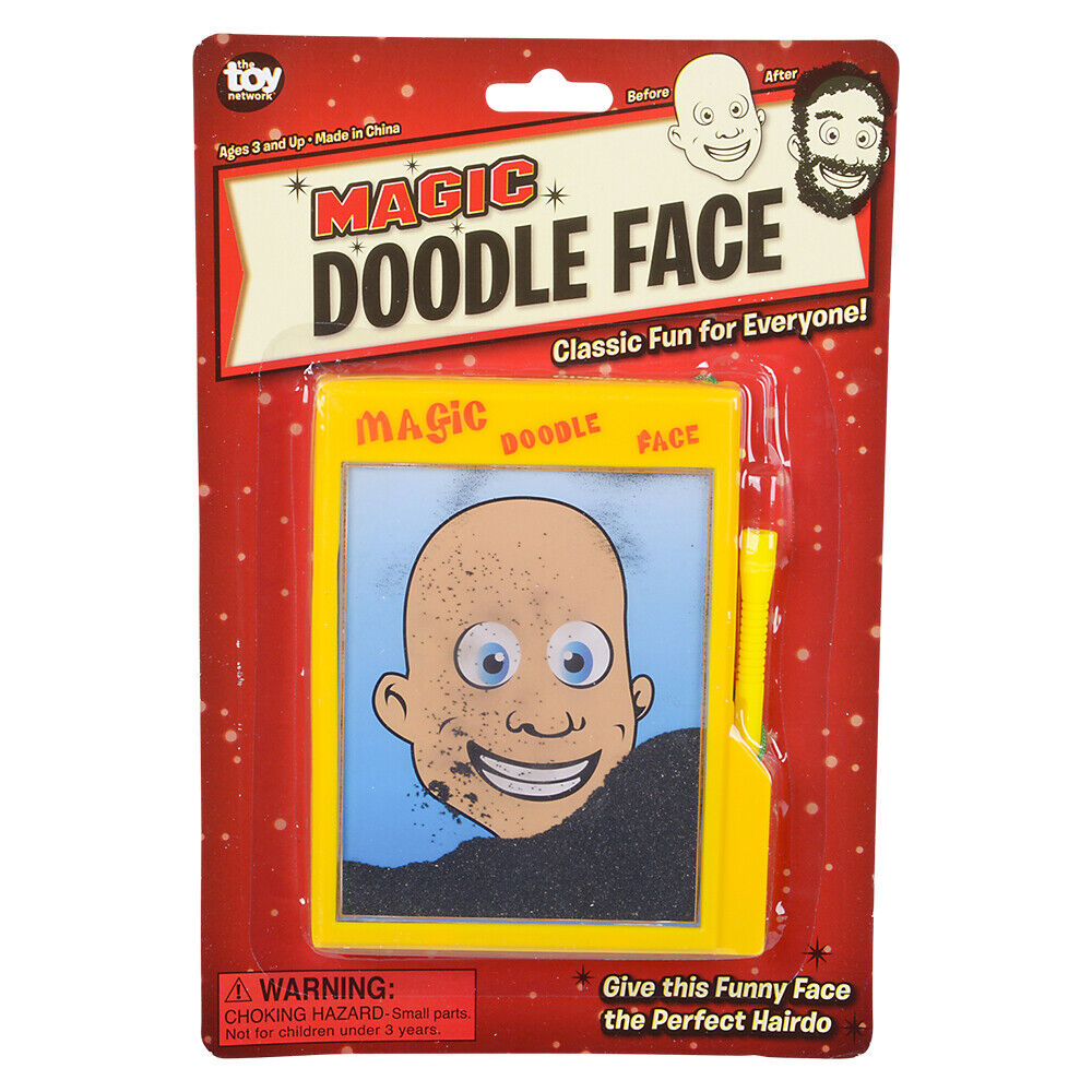 🎨 Magic Doodle Face Drawing Board – Create Hilarious Hairdos!