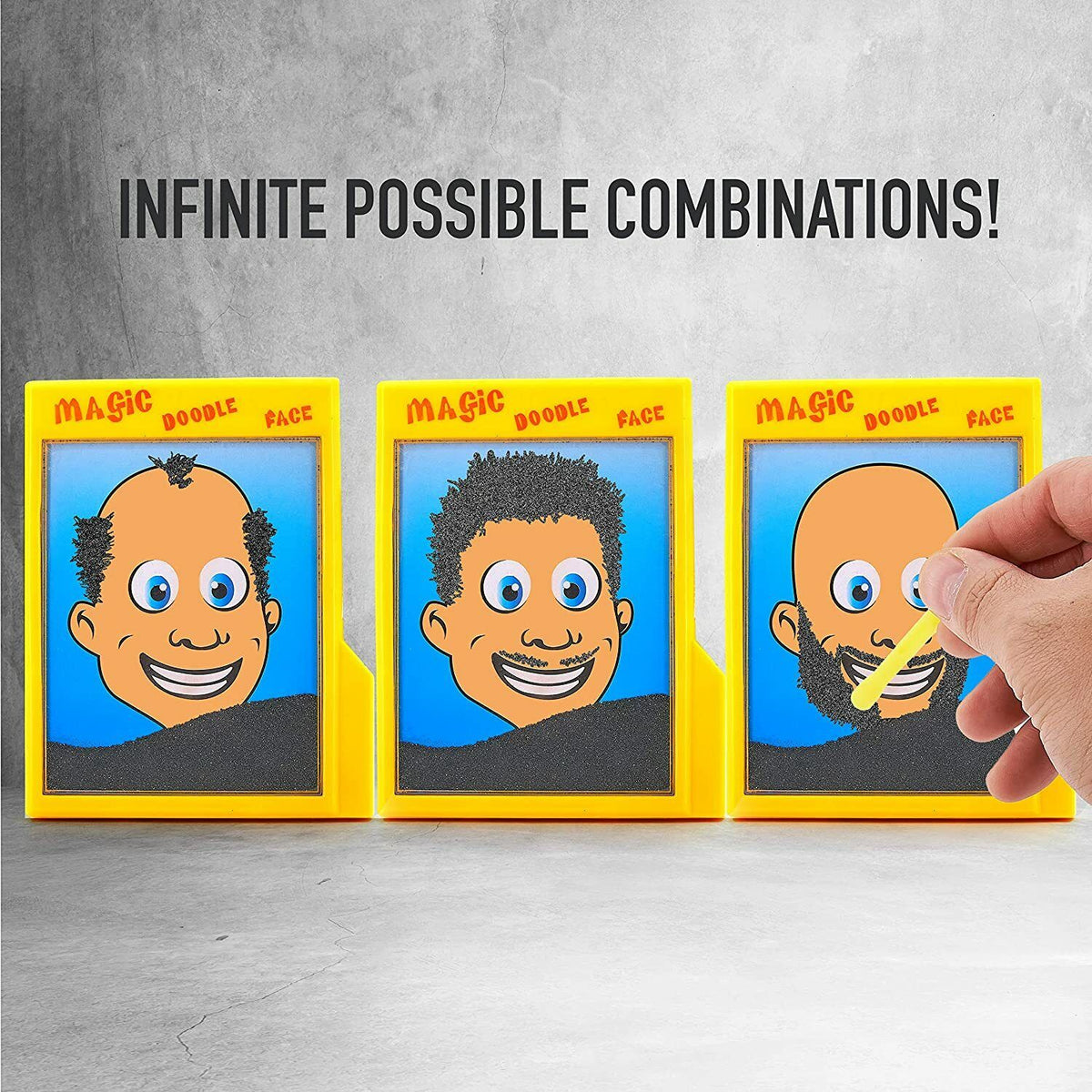 🎨 Magic Doodle Face Drawing Board – Create Hilarious Hairdos!